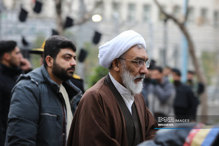 مراسم تشییع شهدای عدالت