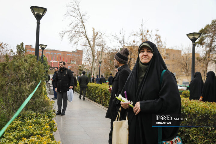 مراسم تشییع شهدای عدالت