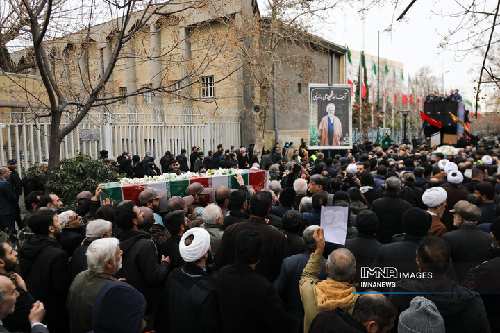 مراسم تشییع شهدای عدالت