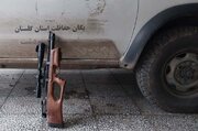 کشف و ضبط یک قبضه سلاح pcp درشهرستان مینودشت
