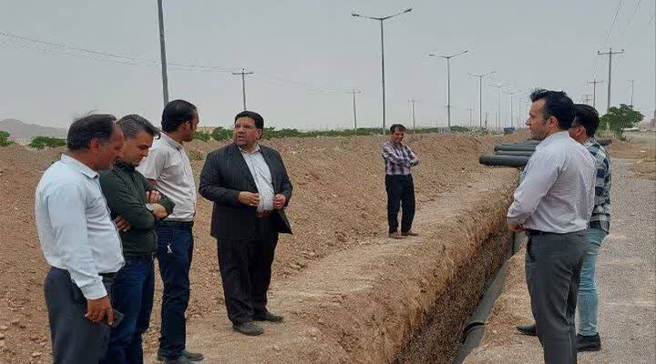 پیشرفت ۷۰درصدی مخزن پنج هزار متر مکعبی شهر فردوس