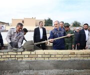 آغاز طرح ملی خشت‌گذاری با حضور رئیس‌جمهور در منطقه پردیس اهواز