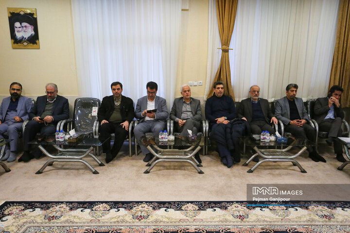 صبحگاه همدلی مدیران شهری اصفهان