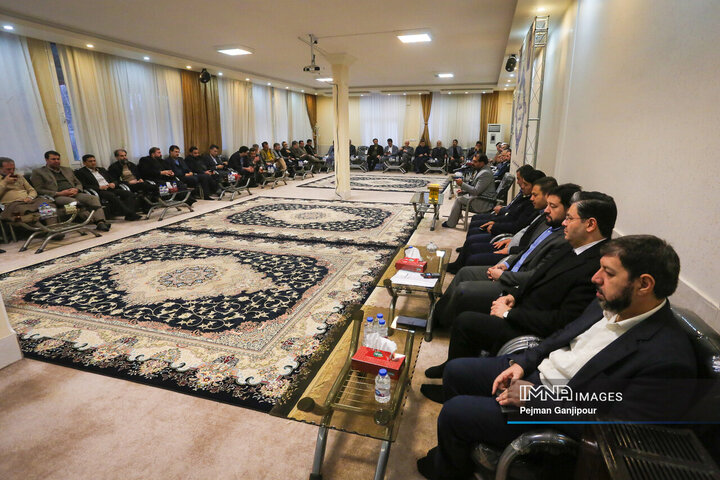 صبحگاه همدلی مدیران شهری اصفهان