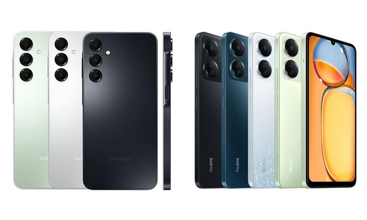 مقایسه‌ گوشی‌ شیائومی Redmi Note 13 و A16 سامسونگ + مشخصات و قیمت گوشی
