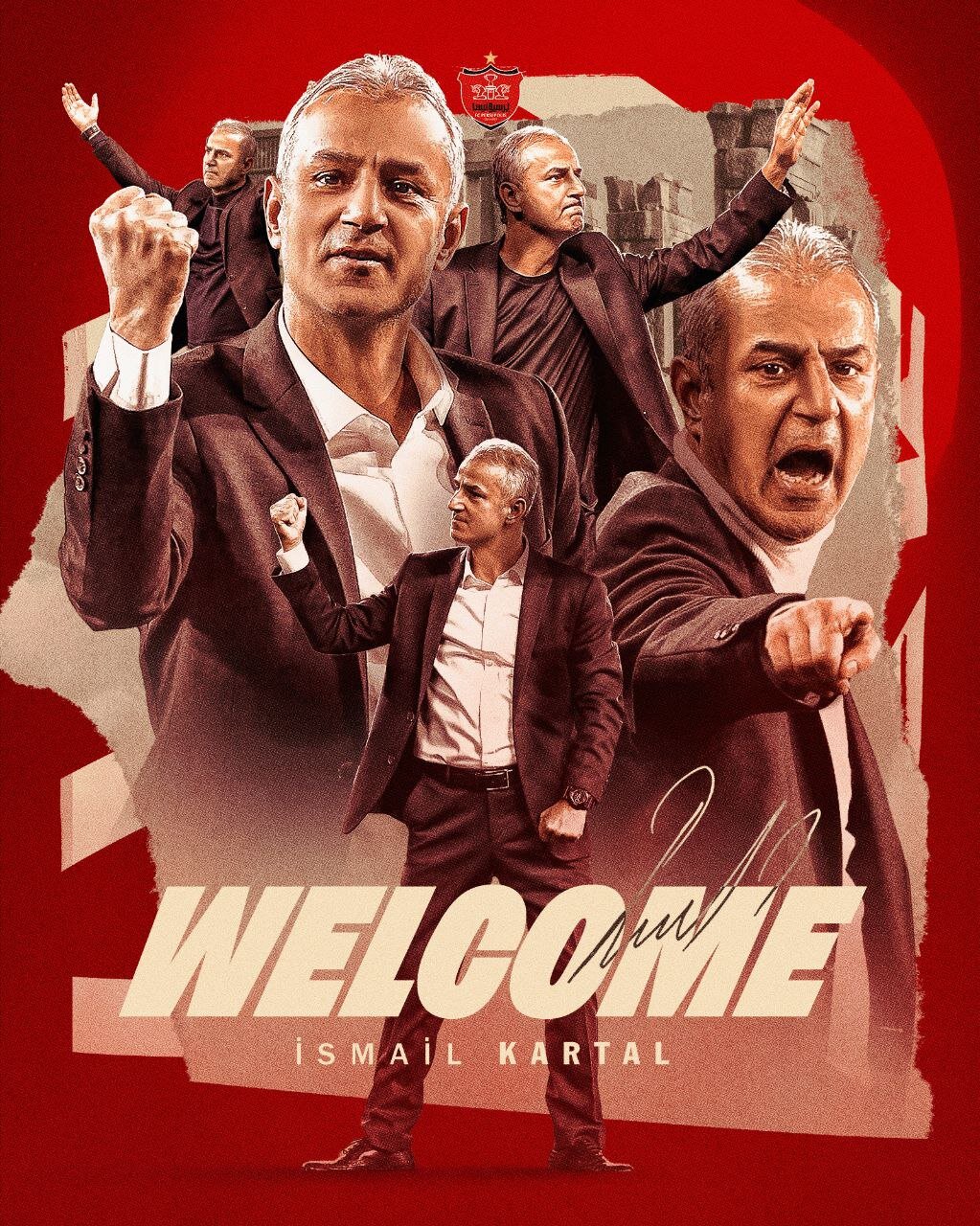 اسماعیل کارتال سرمربی پرسپولیس شد+عکس