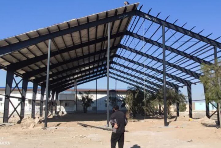 احداث پروژه سردخانه زیر صفر ۱۰۰۰ تنی شهرداری مهران