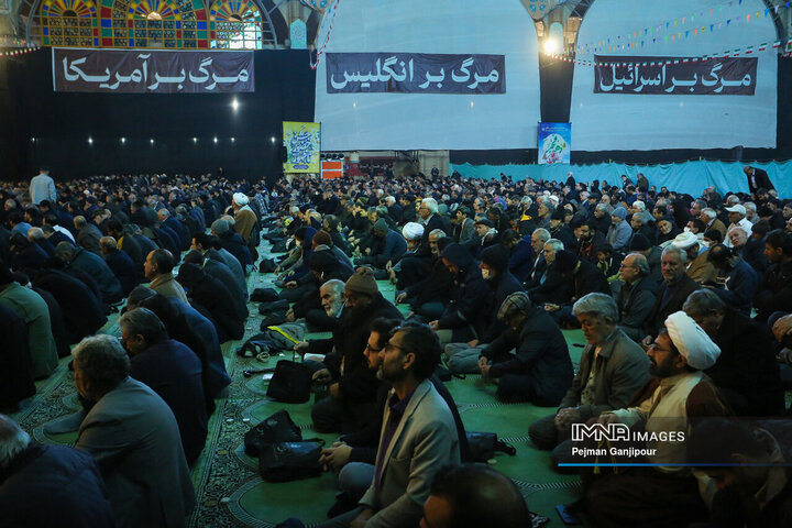 نماز عبادی سیاسی جمعه اصفهان