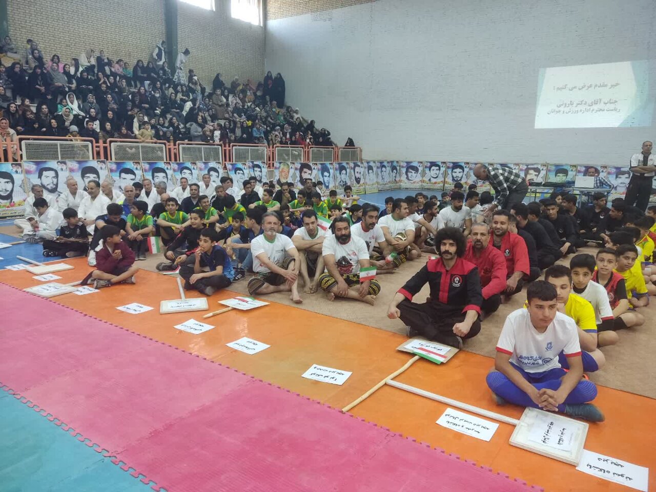 نخستین المپیاد ورزشی شهر دیزیچه مبارکه آغاز شد + عکس و فیلم