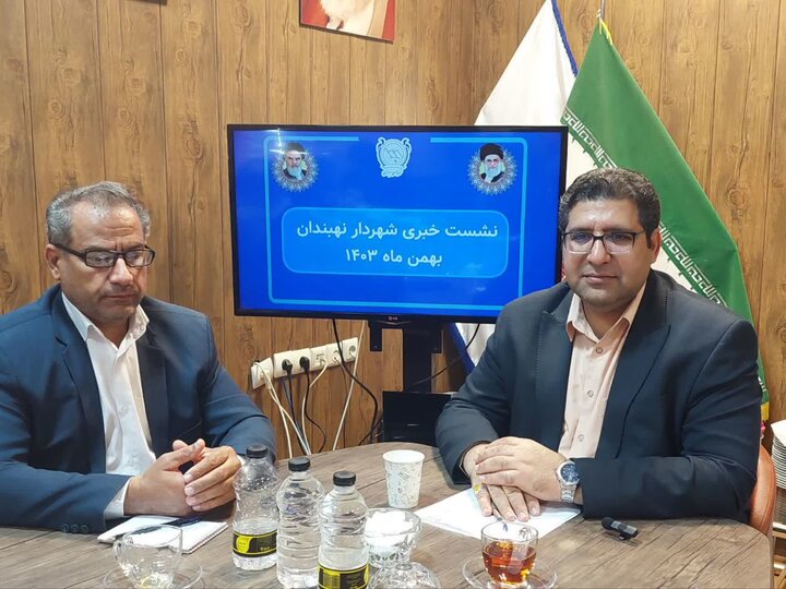 بهره‌برداری و کلنگ‌زنی ۱۲ پروژه شهری در نهبندان