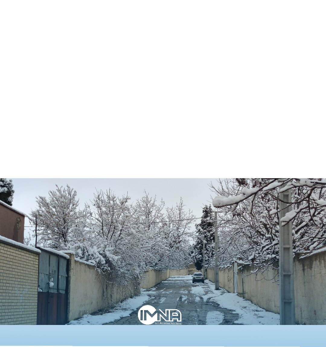 برف زیبایی خود را در پایتخت طبیعت ایران به رخ کشید+ عکس