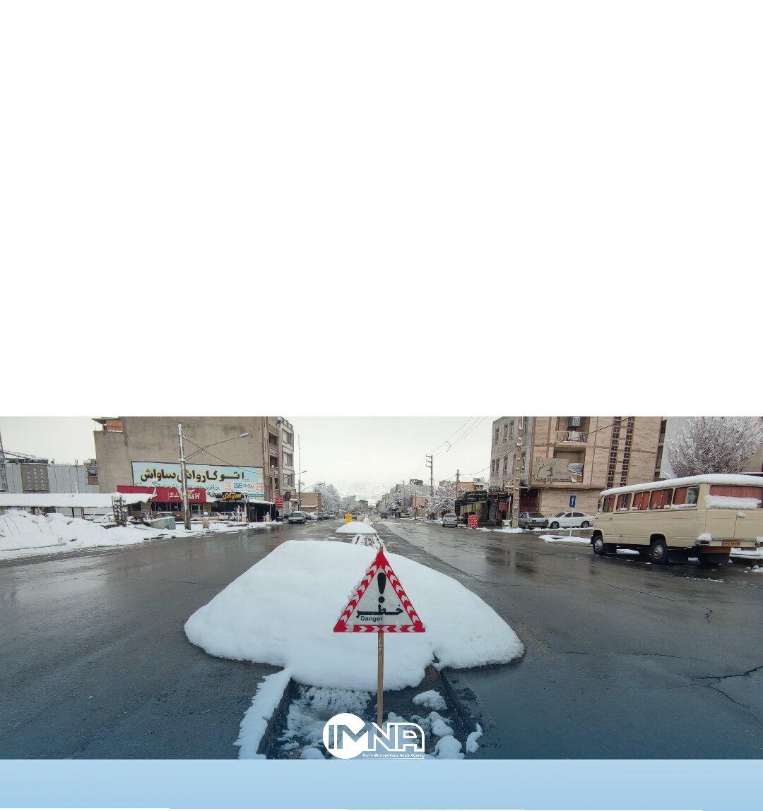 برف زیبایی خود را در پایتخت طبیعت ایران به رخ کشید+ عکس