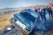 واژگونی پراید در محور مرند-جلفا ۳ فوتی برجای گذاشت