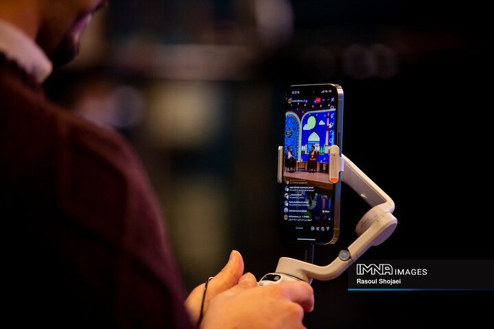 پشت صحنه برنامه تلویزیونی «اصفهان من»