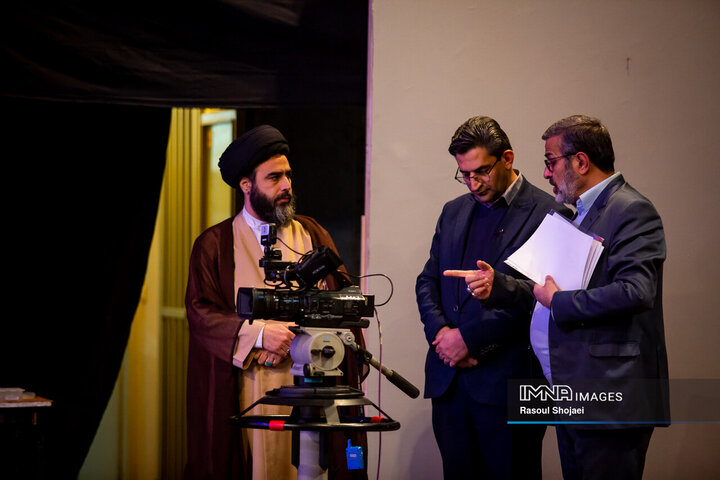 پشت صحنه برنامه تلویزیونی «اصفهان من»