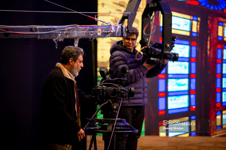 پشت صحنه برنامه تلویزیونی «اصفهان من»