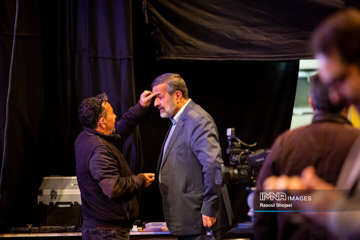 پشت صحنه برنامه تلویزیونی «اصفهان من»