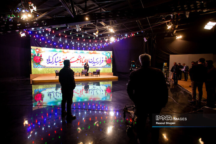 پشت صحنه برنامه تلویزیونی «اصفهان من»