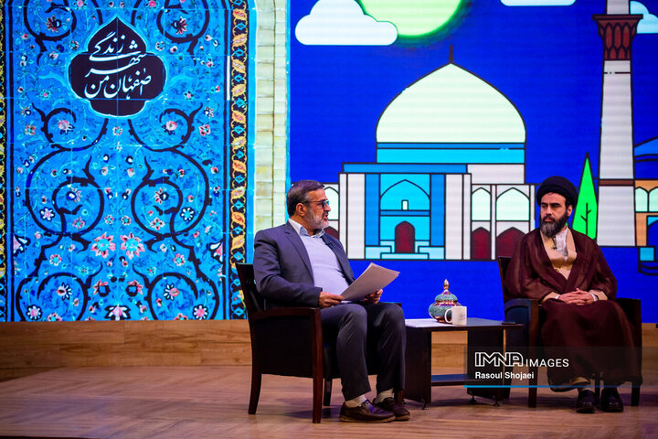 پشت صحنه برنامه تلویزیونی «اصفهان من»