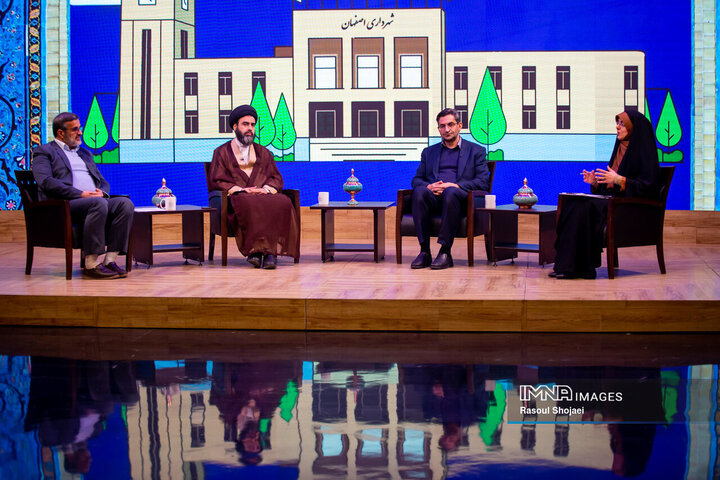 پشت صحنه برنامه تلویزیونی «اصفهان من»