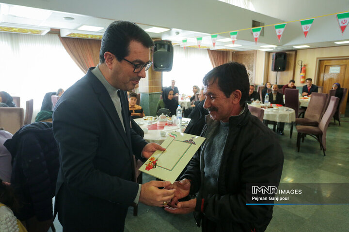 مراسم تجلیل از جانبازان و فرزندان شاهد شهرداری اصفهان