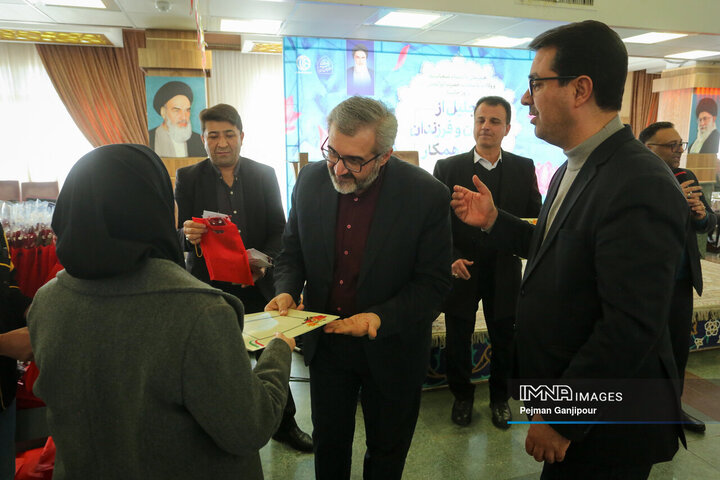 مراسم تجلیل از جانبازان و فرزندان شاهد شهرداری اصفهان