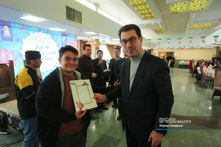 مراسم تجلیل از جانبازان و فرزندان شاهد شهرداری اصفهان