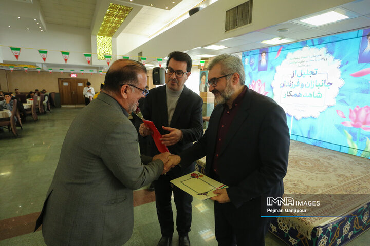 مراسم تجلیل از جانبازان و فرزندان شاهد شهرداری اصفهان