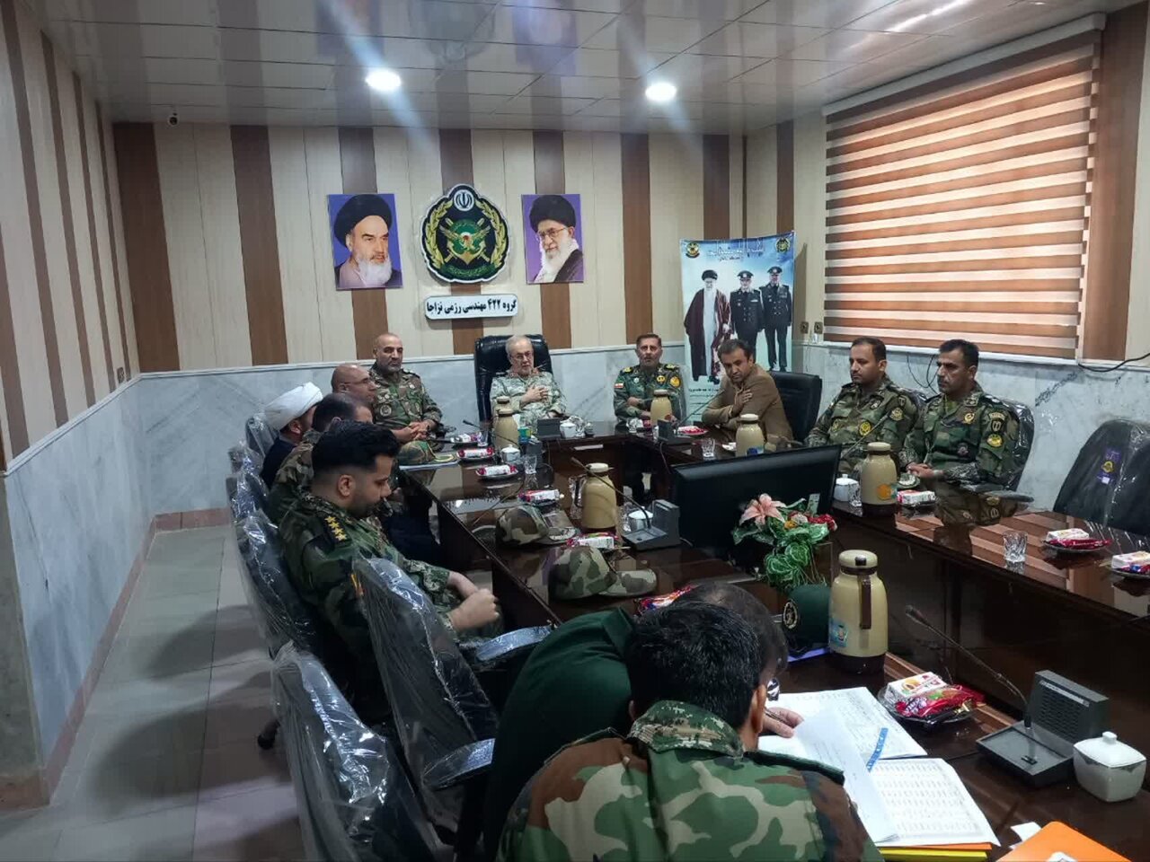 افتتاح مجتمع مهارتآموزی کارکنان وظیفه نیروی زمینی ارتش در اهواز همزمان با دهه مبارک فجر