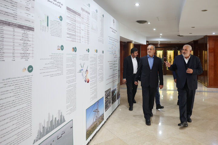 افتتاح و آغاز عملیات اجرایی طرحهای وزارت نیرو با حضور پزشکیان