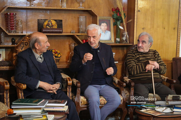 دیدار شهردار اصفهان با پیشکسوت حوزه میراث فرهنگی