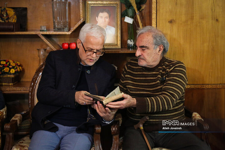 دیدار شهردار اصفهان با پیشکسوت حوزه میراث فرهنگی