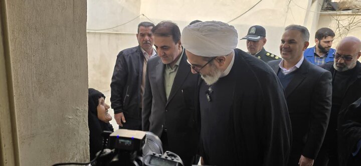 دیدار رئیس سازمان قضایی نیروهای مسلح با خانواده شهیدان موسوی