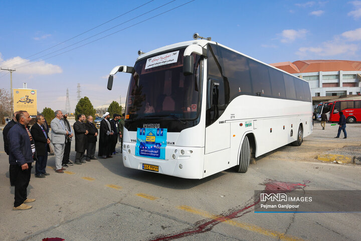 اعزام کاروان عظیم منتظران ظهور به مسجد مقدس جمکران