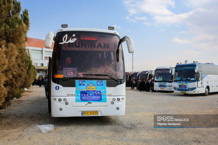 اعزام کاروان عظیم منتظران ظهور به مسجد مقدس جمکران