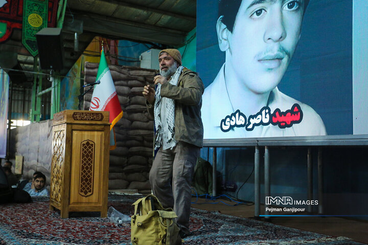 گلباران مزار مطهر شهدای اصفهان