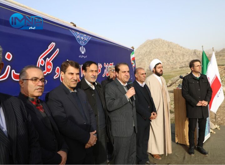 تونل تنگه رازیانه بدره با اعتبار ۵۸۹ میلیارد تومان کلنگ‌زنی شد