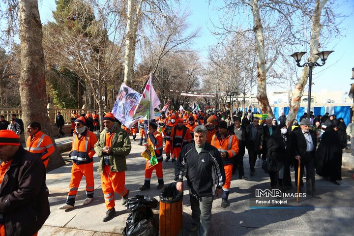 راهپیمایی ۲۲ بهمن اصفهان