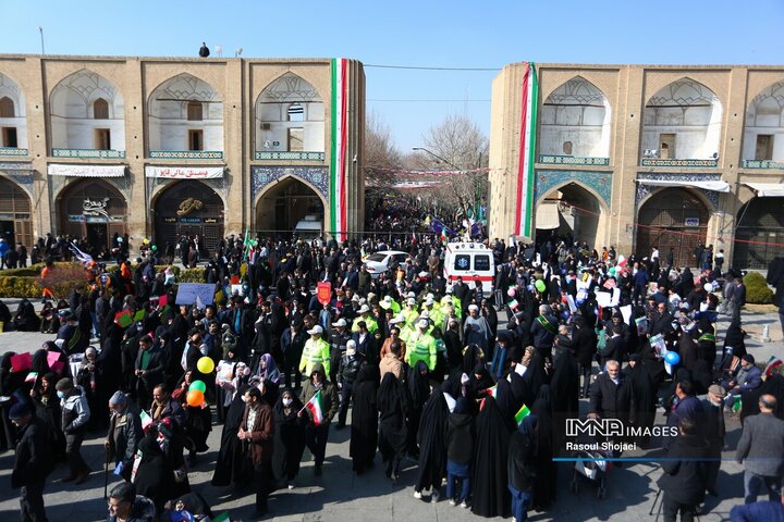 راهپیمایی ۲۲ بهمن اصفهان