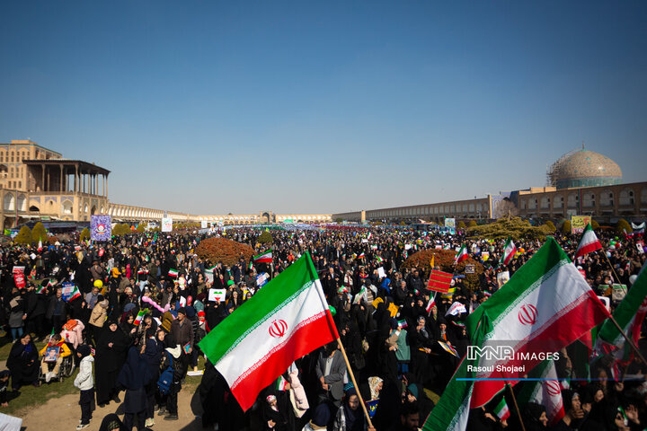 راهپیمایی یوم‌الله ۲۲ بهمن در اصفهان