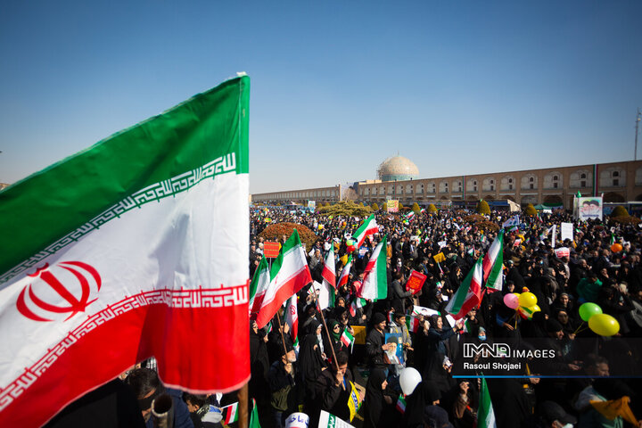 راهپیمایی یوم‌الله ۲۲ بهمن در اصفهان