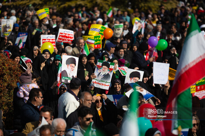 راهپیمایی یوم‌الله ۲۲ بهمن در اصفهان