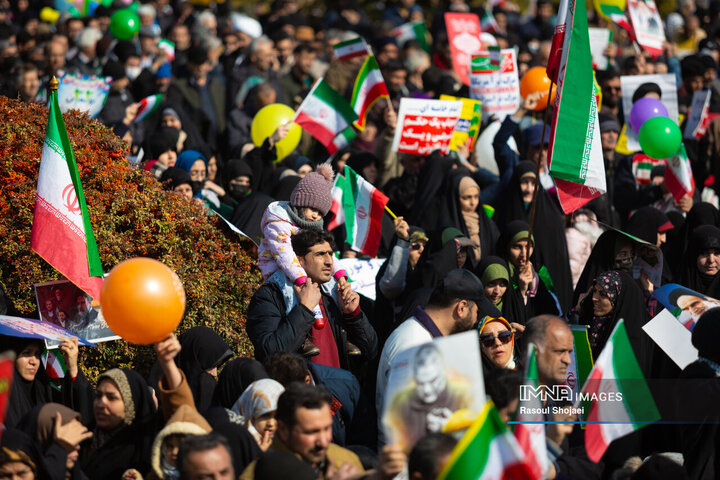 راهپیمایی یوم‌الله ۲۲ بهمن در اصفهان