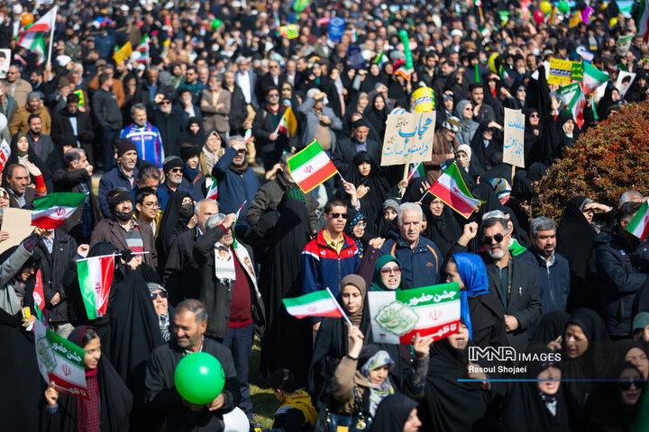 راهپیمایی یوم‌الله ۲۲ بهمن در اصفهان