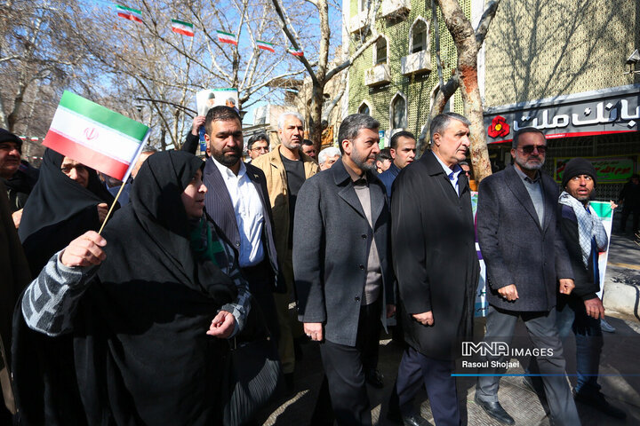 راهپیمایی یوم‌الله ۲۲ بهمن در اصفهان