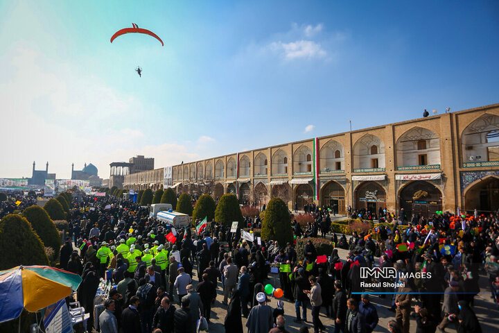 راهپیمایی یوم‌الله ۲۲ بهمن در اصفهان