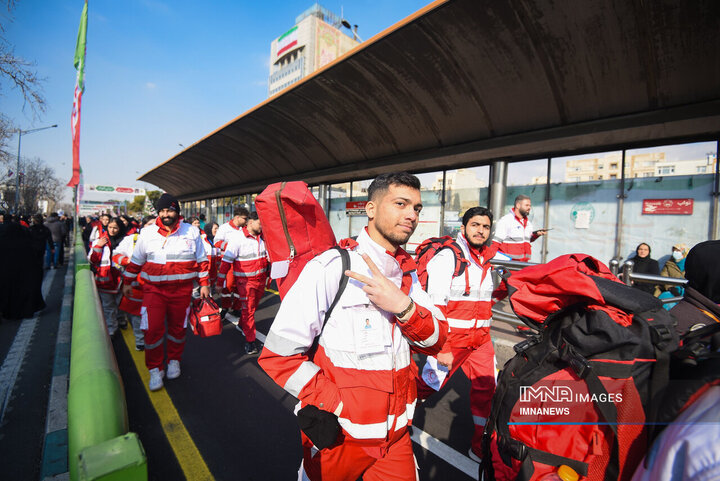راهپیمایی 22 بهمن در تهران