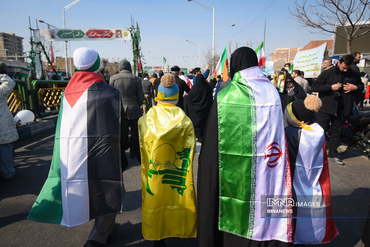 راهپیمایی 22 بهمن در تهران