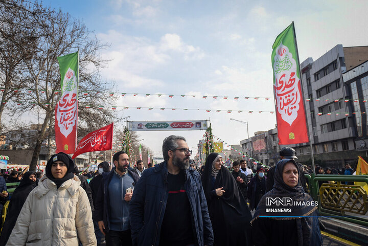 راهپیمایی 22 بهمن در تهران