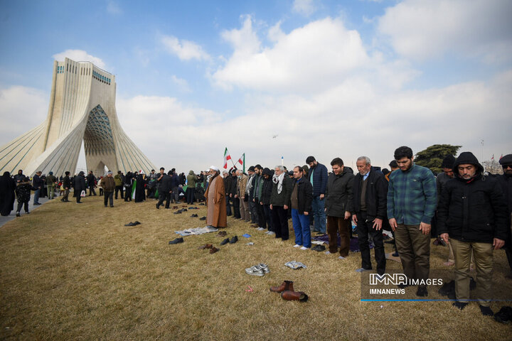 راهپیمایی ۲۲ بهمن در تهران